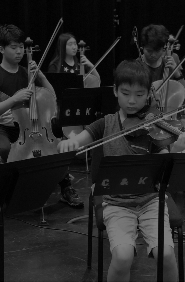 RCM violin syllabus and rcm cello syllabus taught in a professional music academy, C&K Music